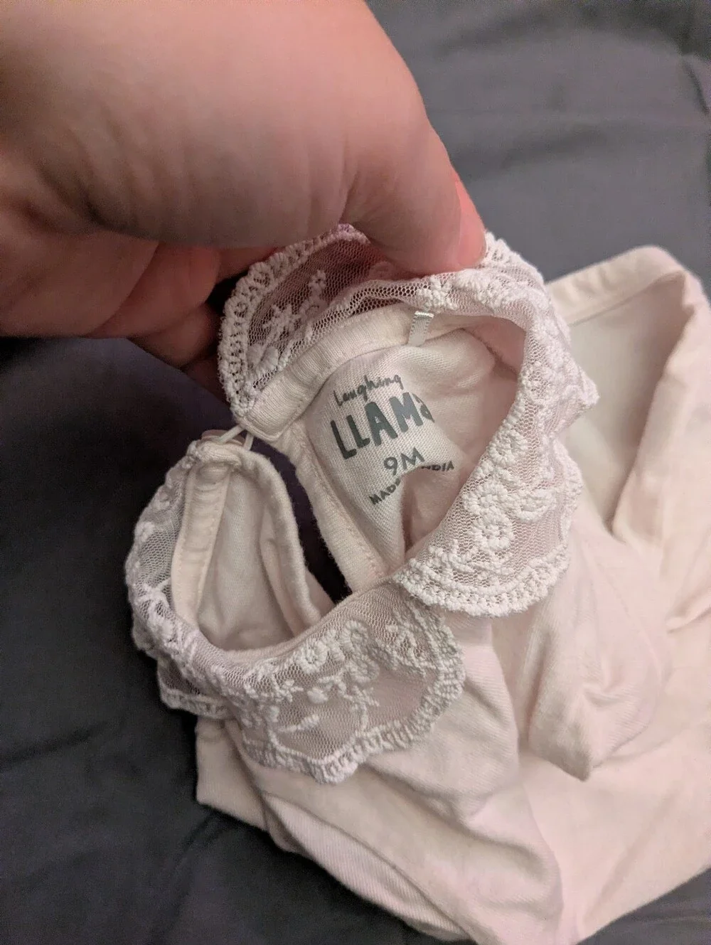 lace onesie set